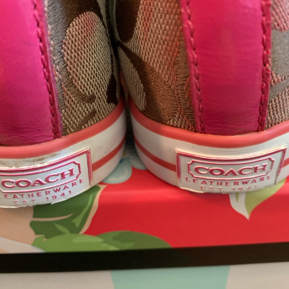 ❌SOLD❌ Coach Birch Fashion Sneakers High Rise - Picture 6 of 7